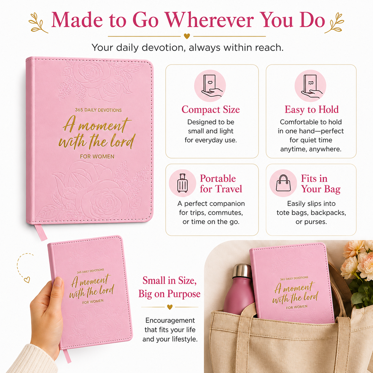 A Moment With The Lord – 365 Daily Devotional Journal