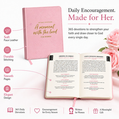 A Moment With The Lord – 365 Daily Devotional Journal